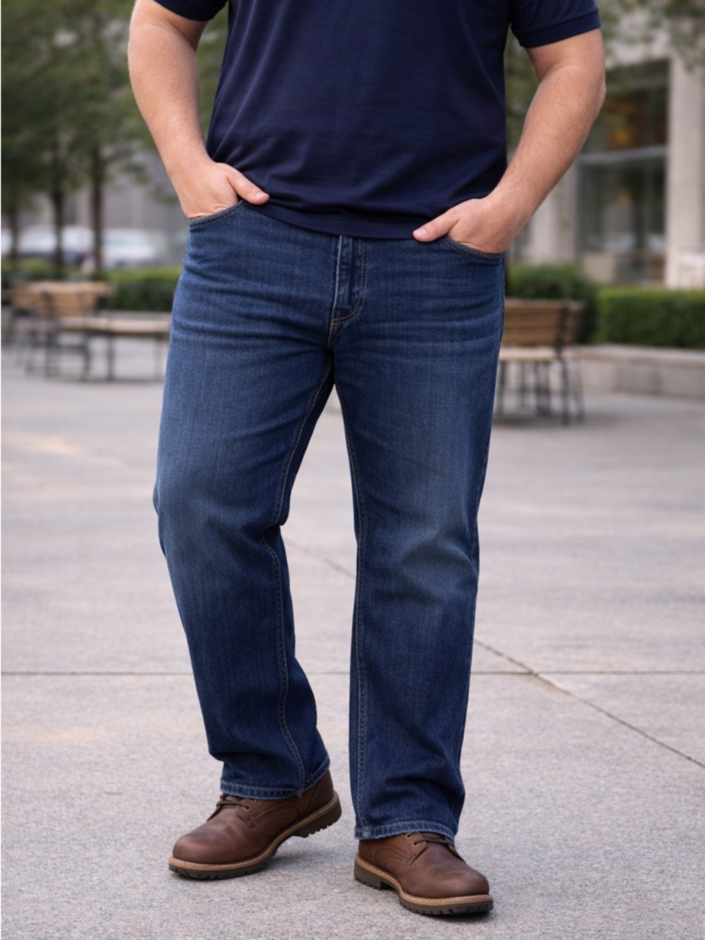 Wrangler 5 Star Men’s  Jeans Straight Fit/Flex Denim 40x30 NWT